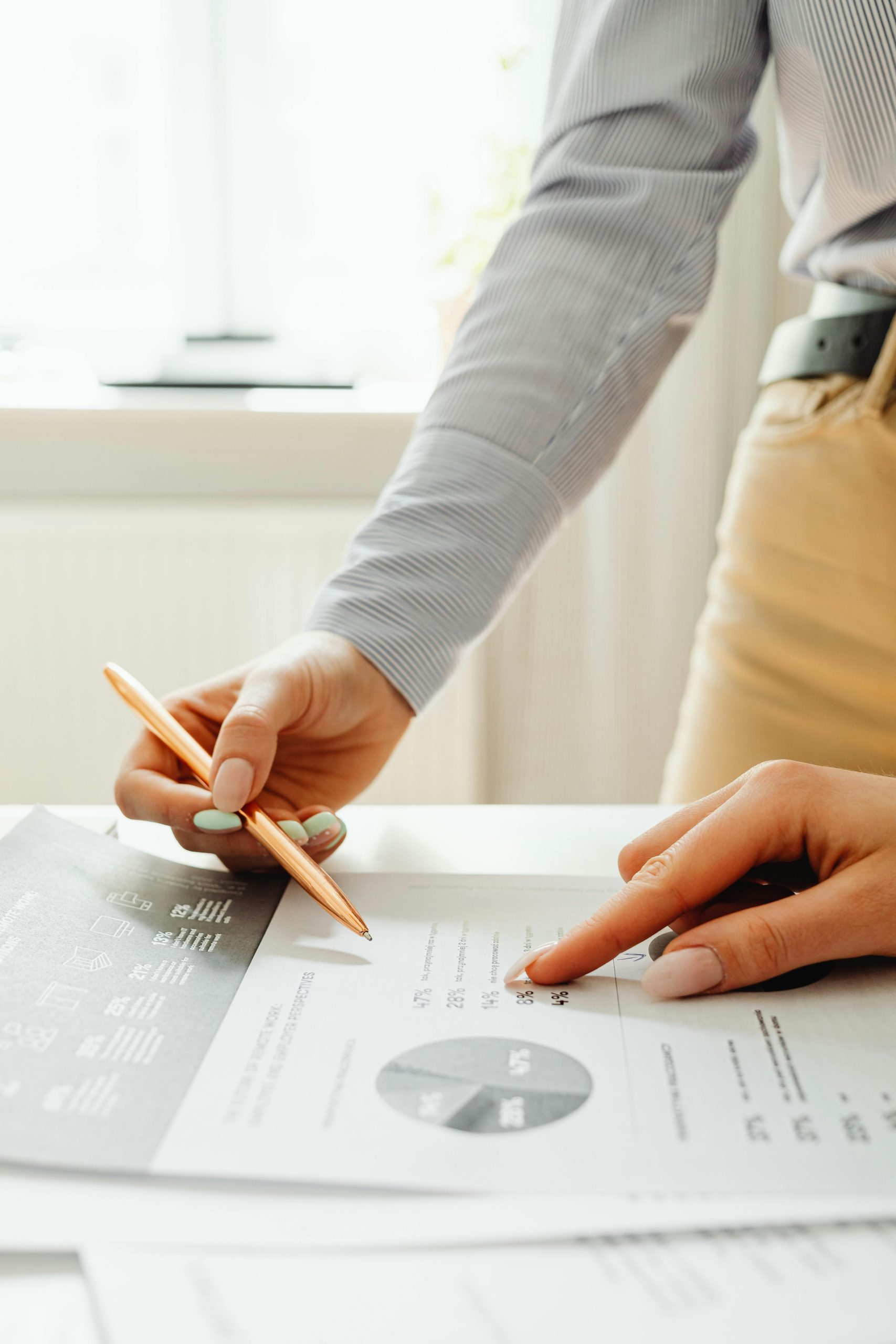 Close-Up Photo of Accounting Documents